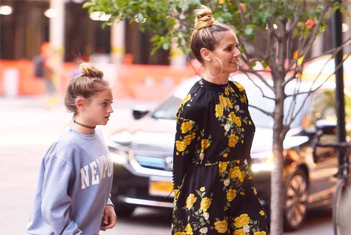 heidi klum and leni samuel