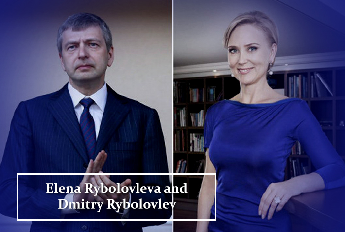 Elena Rybolovleva and Dmitry Rybolovlev