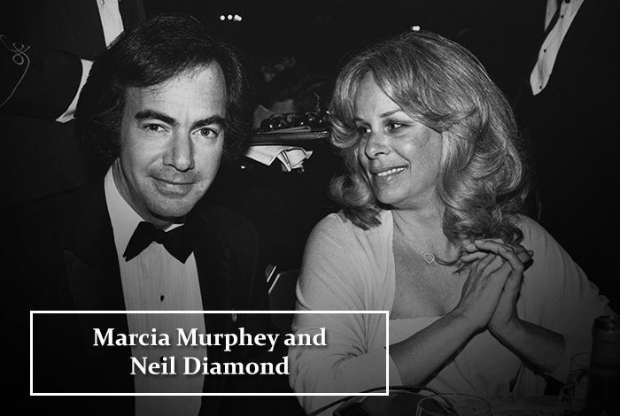 Marcia Murphey and Neil Diamond