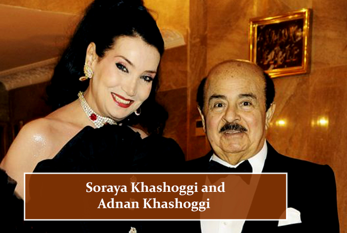 Soraya Khashoggi and Adnan Khashoggi
