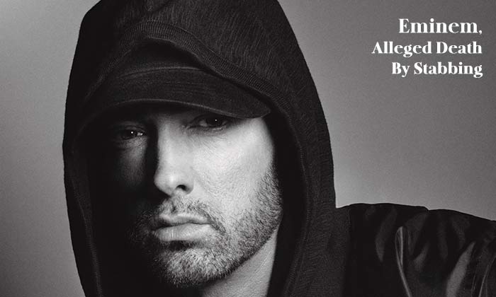 Eminem, Alleged Death By Stabbing