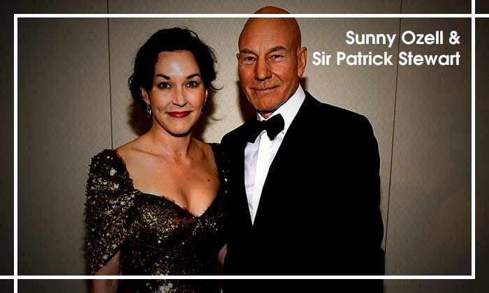 Sunny Ozell & Sir Patrick Stewart