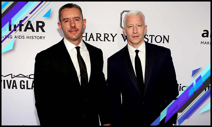 Anderson Cooper and Benjamin Maisani