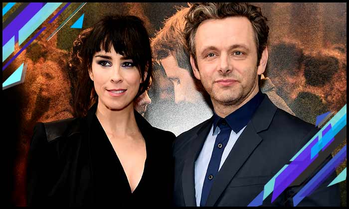 Michael Sheen and Sarah Silverman