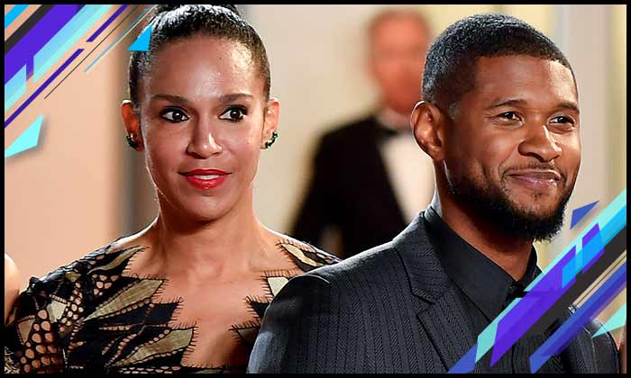 Usher and Grace Miguel
