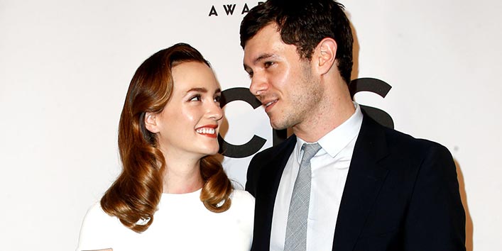Adam Brody and Leighton Meester
