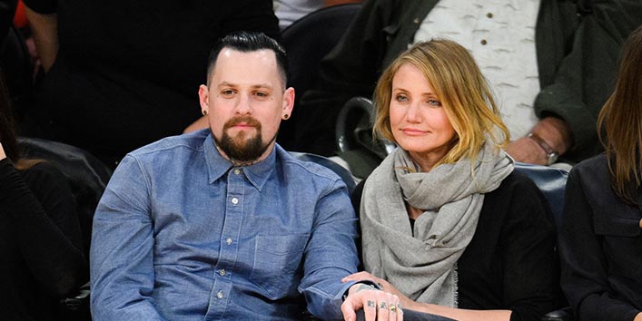 Cameron Diaz and Benji Madden