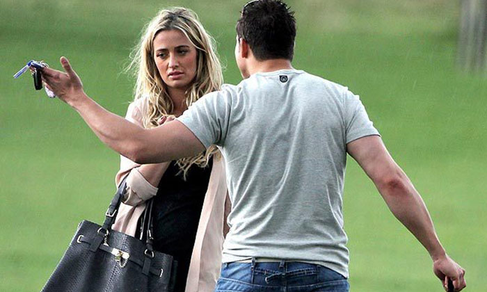 Chantelle Houghton got her spirits crushed in a Public Park