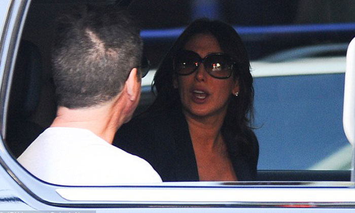  Lauren SIlverman and SImon Cowell Picking at each other