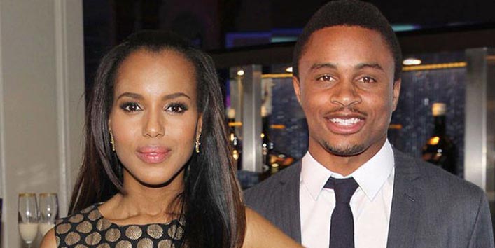 Nnamdi Asomugh and Kerry Washington