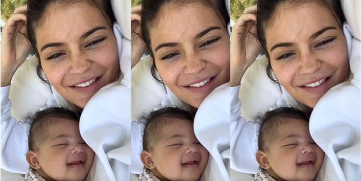 20-year-old Kylie Jenner secretly gave birth to her first child