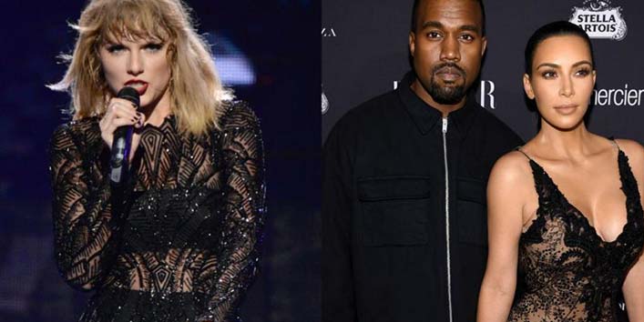  Kim Kardashian, Kanye West and Taylor Swift major fall out over 'Famous' lyrics