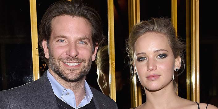 Bradley Cooper and Jennifer Lawrence
