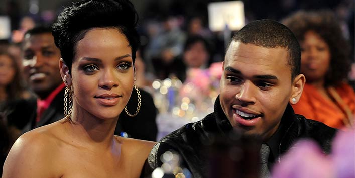 Chris Brown and Rihanna