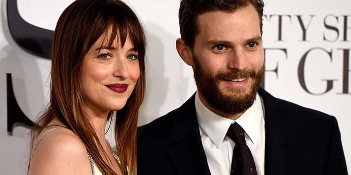 Jamie Dornan and Dakota Johnson
