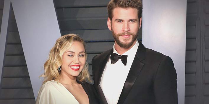 Liam Hemsworth And Miley Cyrus