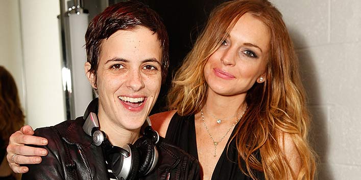 Lindsay Lohan And Samantha Ronson