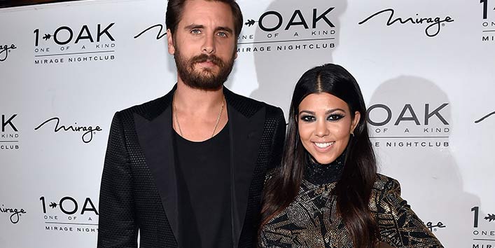 Scott Disick And Kourtney Kardashian