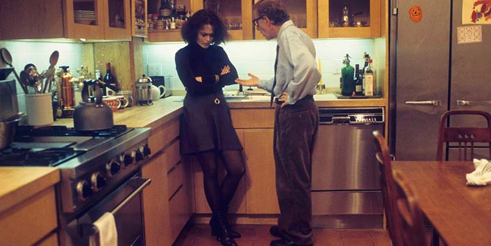 Woody Allen and Helena Bonham Carter